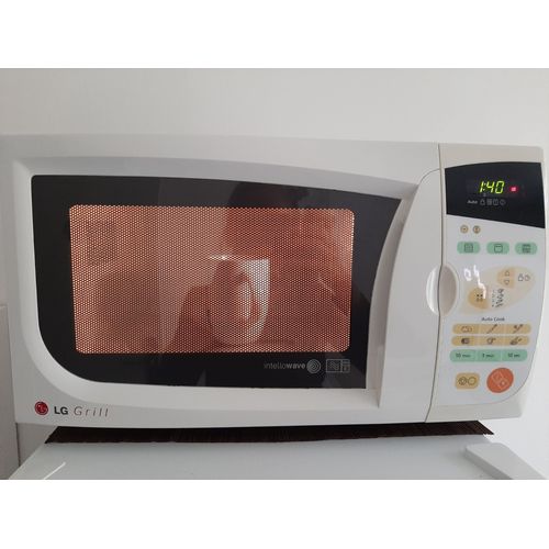 Micro onde grill intellowave LG blanc
