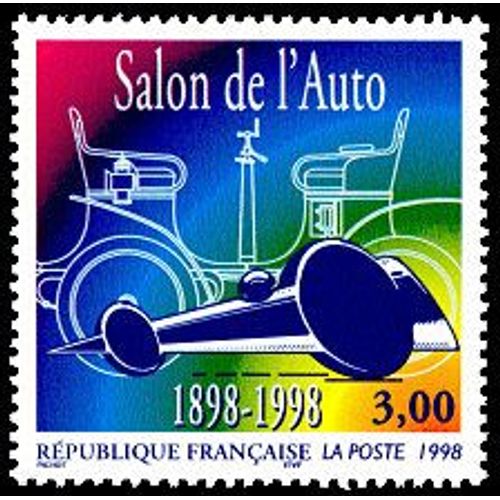 Centenaire Du Salon De L'Auto Année 1998 N° 3186 Yvert Et Tellier Luxe