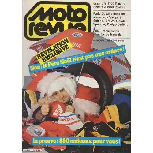 Moto Revue 2586 De 1982 Suzuki 1100 Katana,Michaud,Coutard,Sabine
