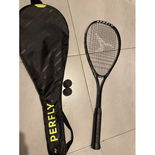 Raquette De Squash + House + 2 Balles