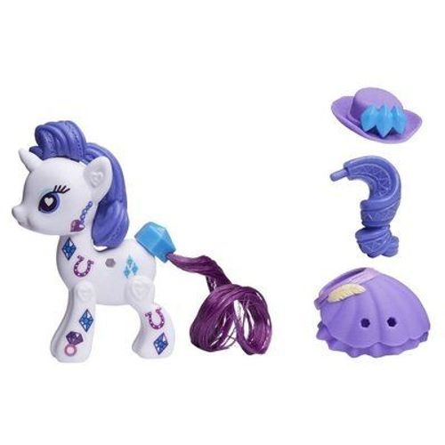 My Little Pony Pop - Crée Ton Poney ! - Déco Kit - Rarity + Accessoires