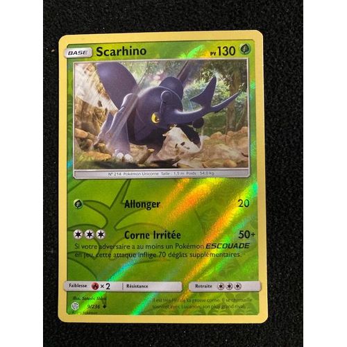 (1215) Scarhino 9/236 Pokemon