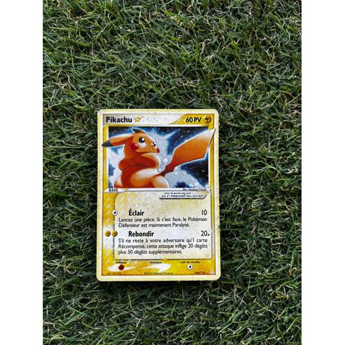 Carte Pokémon Pikachu Étoile D’Or