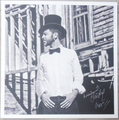 Christophe Mae Photo Legerement Cartonnee Format 25x25 Ultra Rare