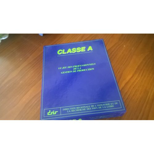 Classe A (Le Jeu Des Professionnels De La Gestion De Production )