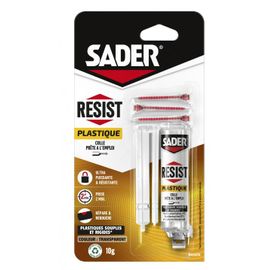 BOSTIK SADER RESIST PLASTIQUE COLLE PRET A L'EMPLOI 3549212490072 GLUE ULTRA PUISSANTE RESISTANTE REPARER REPARATION BRICOLAGE AUTO MOTO ART MAISON COMASOUND KARTEL CSK ONLINE