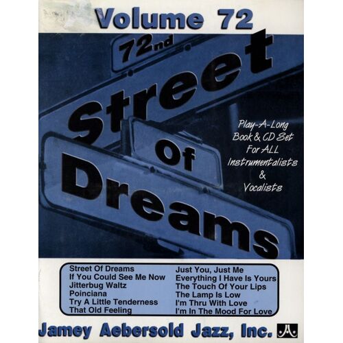 Aebersold Vol. 72 Street Of Dreams + Cd
