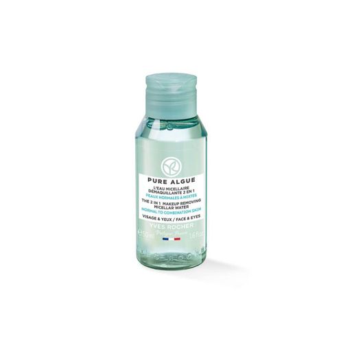 Pure Algue L'eau Micellaire Démaquillante 2 En 1 Eau Flacon 