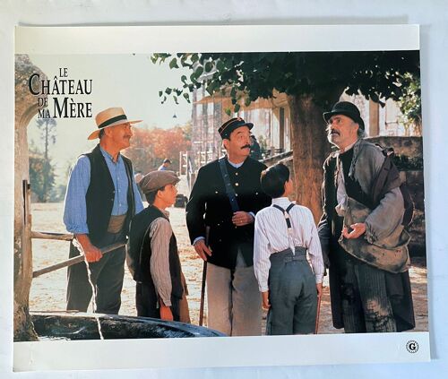 Le Château De Ma Mère - Photo D'exploitation Cinématographique - Format 23,5x28,5cm - De Yves Robert Avec Philippe Caubère, Nathalie Roussel, Didier Pain, Julien Ciamaca - Marcel Pagnol - 1990 #