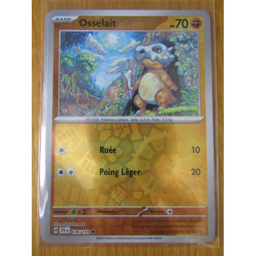 Osselait - Reverse - 076/159 - Aventures Ensemble