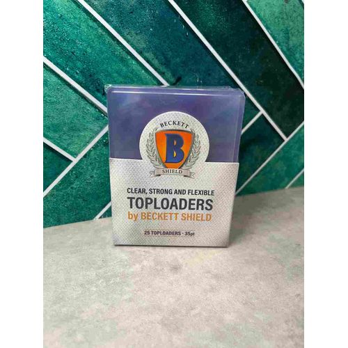 25 Toploader - Protection Des Cartes Sous Sleeve - Beckett Shield - 35pt