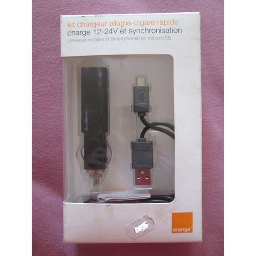 Kit chargeur allume-cigare rapide