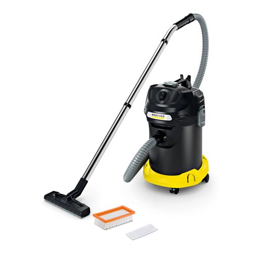 Aspirateur de cendres Karcher AD 4 PREMIUM- Puissance 600W- Capacité 17L- Système de nettoyage du filtre