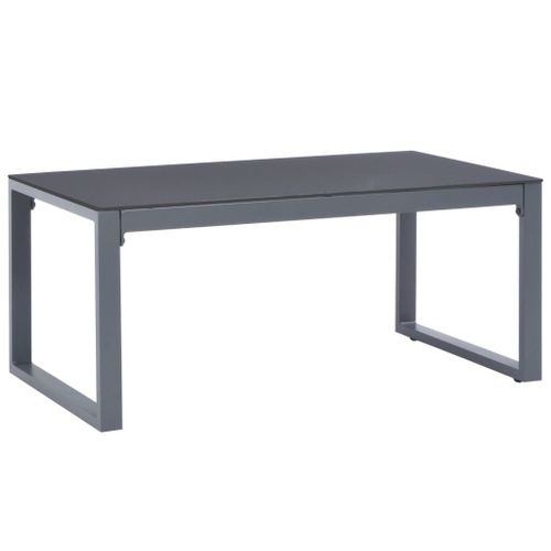 Vidaxl Table Basse 90x50x40 Cm Aluminium