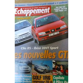 Échappement N°396 08/2000 Clio Rs Ibiza 20 Vt Golf Vr6 Pikes Peak