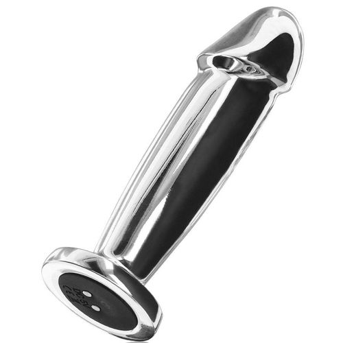 Sextoys - Gode Anal - Plug Anal En Métal Vibrant The Intruder 10,7 X 2,9 Cm