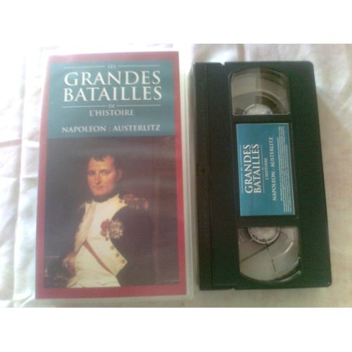 2 Cassettes Vidéo Vhs - Les Grandes Batailles De L'histoire - Napoléon : Austerlitz Et Nelson : Trafalgar
