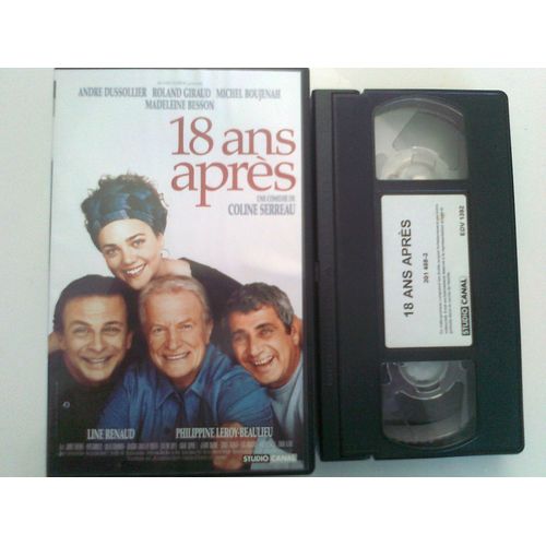 Cassette Video Vhs - 18 Ans Après - Roland Giraud