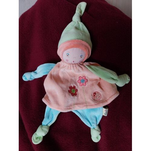 Doudou Lutin Rose Bleu Vert Bestever
