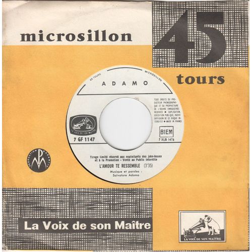 L'amour Te Ressemble (3'35) // Histoire De Clou (2'50)