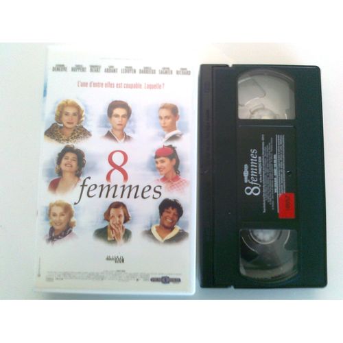 Cassette Vidéo Vhs - Huit Femmes - Danielle Darrieux
