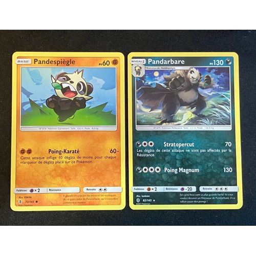 Gardiens Ascendants - Pandespiègle (72) + Pandarbare (82/145)