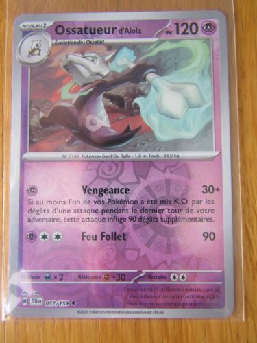 Ossatueur D'alola - Reverse - 057/159 - Aventures Ensemble