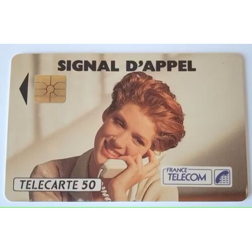 Telecarte 50 Unités U So2 04.92 Signal D'appel France Telecom