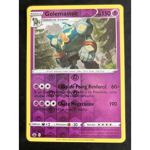 Golemastoc Reverse - Règne De Glace - 66/198