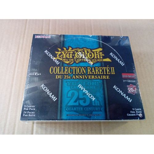 Yu-Gi-Oh! - Boite De 24 Boosters - Collection Rareté 2 - Français - 1ère Edition
