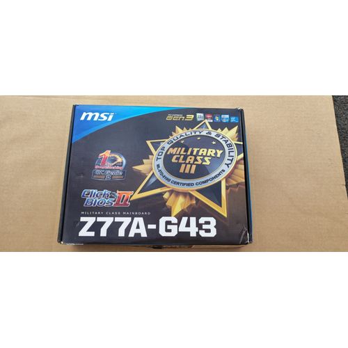 MSI Z77A-G43 socket 1155 gaming atx