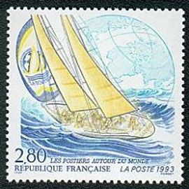 Les Postiers Autour Du Monde Dans La "Withbread" Année 1983 N° 2831 Yvert Et Tellier Luxe