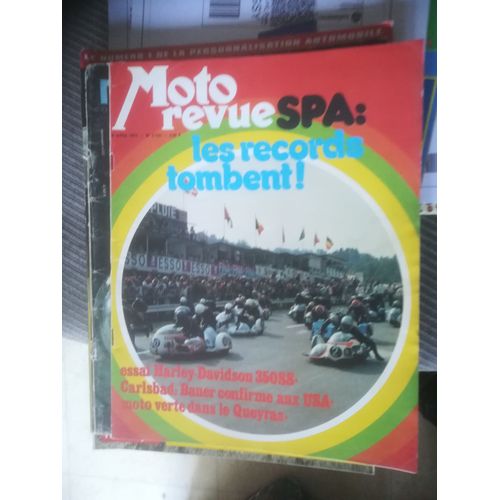 Moto Revue 2132 De 1973 Spa Gp,Harley 350ss,Le Mobyx