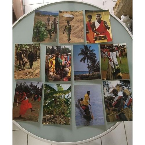 Souvenir D'Afrique : 27 Authentiques Grandes Cartes Postales - Neufs