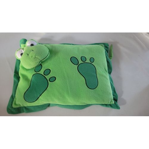 Coussin Doudou Grenouille
