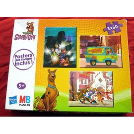 Scooby-Doo ! Puzzle 3x50 Pièces. 5 Ans Et +. Mb Puzzles. Hasbro. 2012.