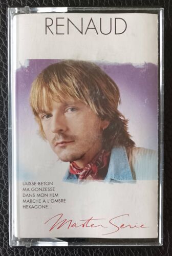 Renaud - Master Série - K7 Audio 1989 Podis 811 881.4 - Compilation 16 Titres : Laisse Béton - Ma Gonzesse - Dans Mon H.L.M. - Marche À L'ombre - Hexagone - Manu - C'est Mon Dernier Bal - La Boum..