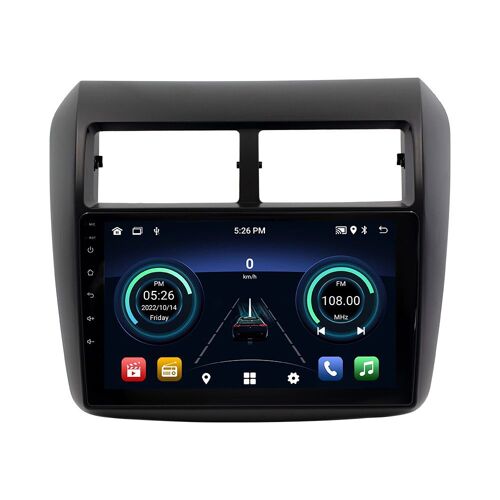 Autoradio Gearelec 9 Pouces Pour Toyota Wigo 2013-2019 Avec Carplay Android Auto Gps Bluetooth Rds Wifi