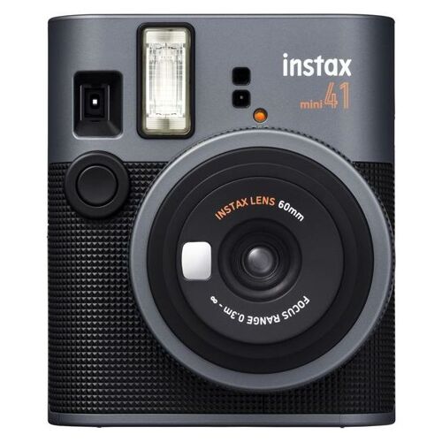 Pack Appareil photo instantané Fujifilm instax mini 41 Noir + 1 film instax¿ mini 10 vues + 1 housse