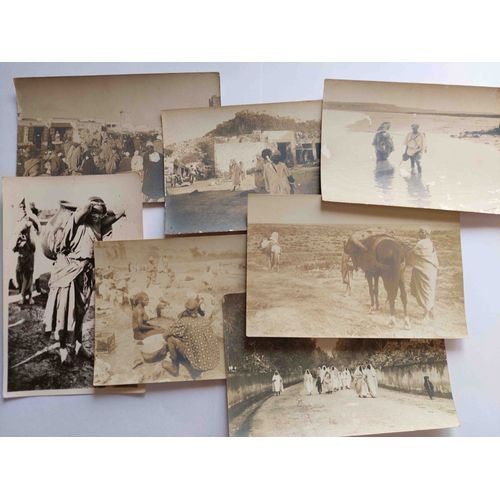 Lot De 7 Cartes Postales Du Maroc : Vie Dans La Campagne Et Villages Au Debut Du Vingtieme Siecle / Paysans