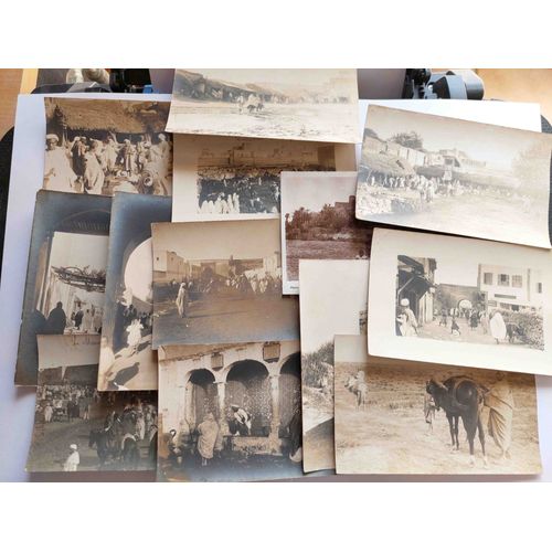 Lot De 13 Cartes Postales Du Maroc : Marches Et Foires, Vie Dans Les Villes Et Villages