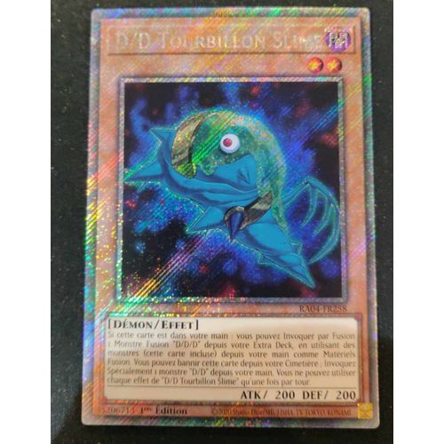 Yu Gi Oh Ra04 Fr258 D/D Tourbillon Slime Platinum Rare