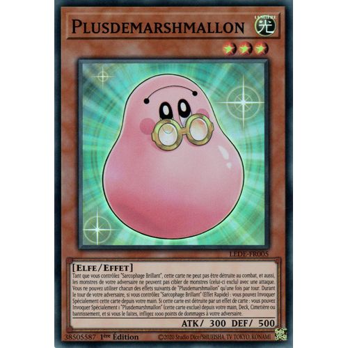 Yu Gi Oh ! Plusdemarshmallon Lede-Fr005 Super Rare En Français