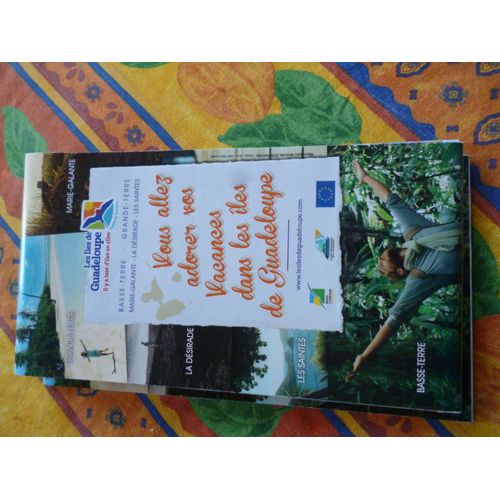 Carte Routière Guadeloupe Au 1:100000 Ème