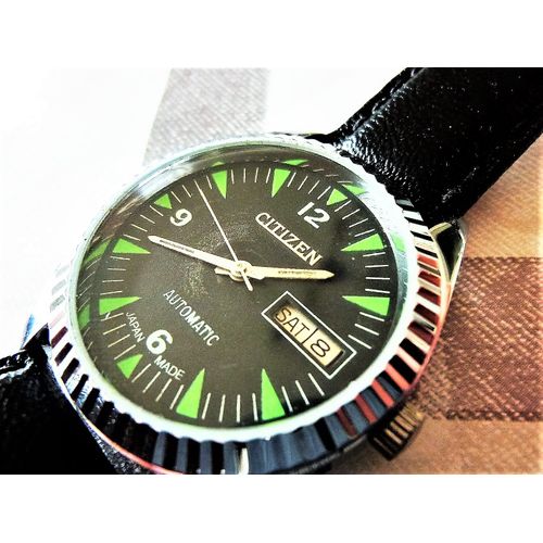 Citizen 8200a Montre Automatique Homme 1980 Cit1001