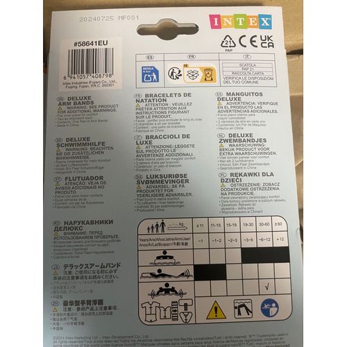 53 Paires Brassard Intex Wet Collection 