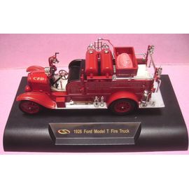 Ford Model T Fire Truck Chicago 1926 - Manque Échelle - Signature Series 32313-Signature Series / Yatming