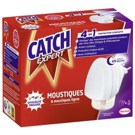 CATCH Diffuseur électrique Moustiques Répulsif 45 nuits