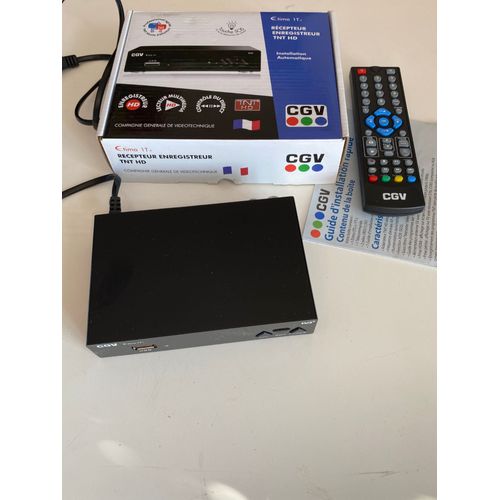 CGV Décodeur Récepteur Enregistreur TNT HD Etimo 1T-2