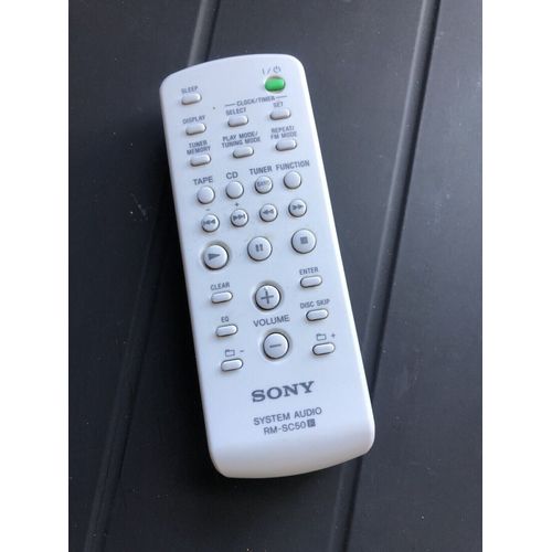 SONY Telecommande Chaine Hifi CMT-HPZ7 à 9_SPZ50/MHC-EC50 à 78 /GX-RG/HCD[RM-SC50]